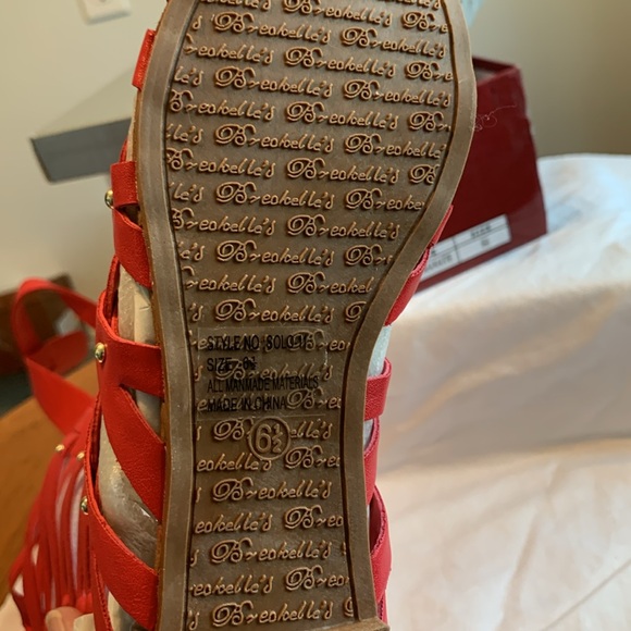 Tall Roman sandals -NEW - Picture 4 of 5